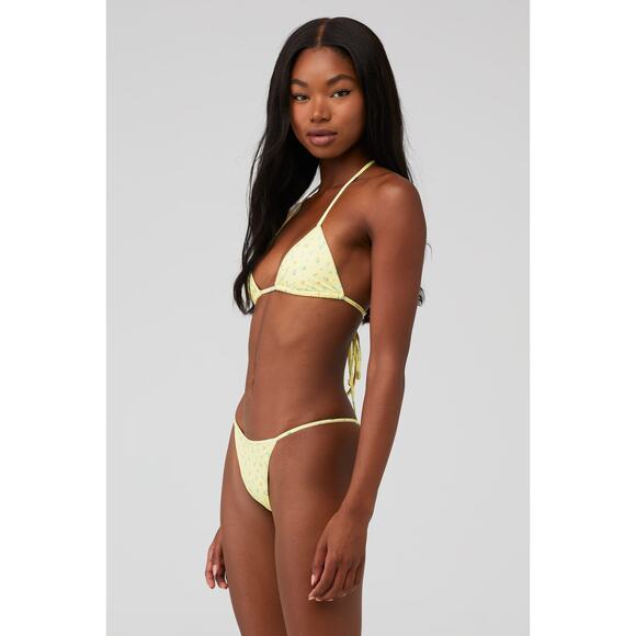 PAMELA ANDERSON Zeus Micro Triangle Bikini Top Paradise Cove - M - Picture 2 of 5